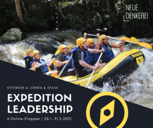 Fortbildungsangebot Expedition Leadership für Führungskräfte, 6x 2 Std. Online, Jan.-März 2021